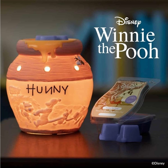 🍯 SCENTSY Winnie the Pooh Hunny Honey Pot Wax Warmer Disney NEW - Picture 3 of 6
